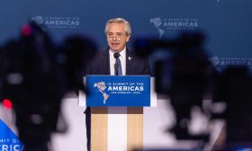 Alberto Fernández en la Cumbre de las Américas 20220609
