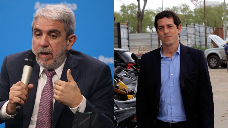 Alberto Fernández y Wado de Pedro