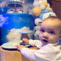 L-gante y Tamara Baez festejaron los 9 meses de Jamaica: sus fotos más tiernas