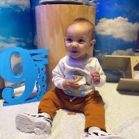 L-gante y Tamara Baez festejaron los 9 meses de Jamaica: sus fotos más tiernas