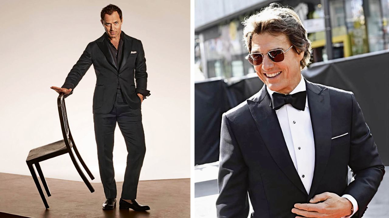 Jude Law y Tom Cruise para Brioni | Foto:Brioni