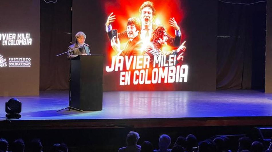 Javier Milei en Colombia 20220615