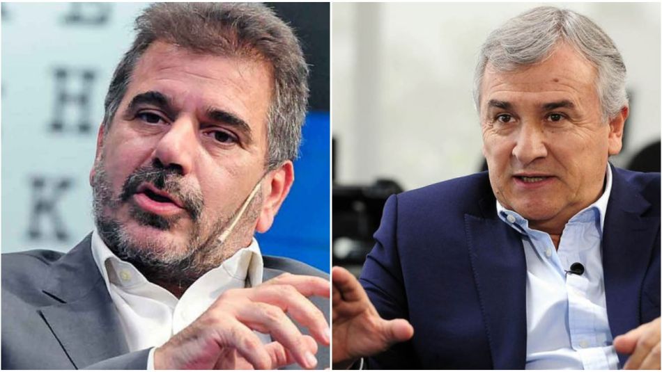 Gerado Morales y Cristian Ritondo