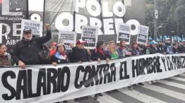  El Polo Obrero volvió a marcha y convirtió en un caos el tránsito en el centro porteño 20220616
