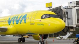 Viva Air llegó a la Argentina presidida por su CEO, el argentino Félix Antelo.