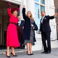 La reina Máxima y la princesa Amalia de Orange, juntas en un cumpleaños