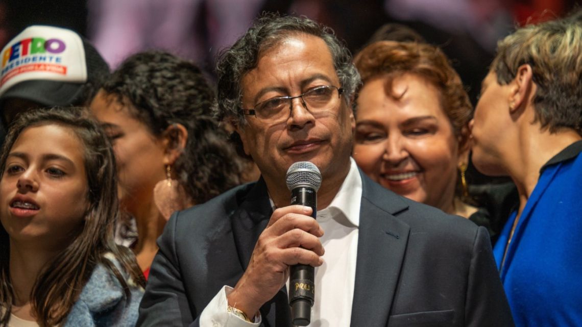 Gustavo Petro, Colombia's next president.
