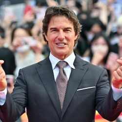 El actor estadounidense Tom Cruise asiste a un evento de la alfombra roja de la película 'Top Gun: Maverick' en Seúl. | Foto:Jung Yeon-Je / AFP