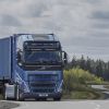 El nuevo camión a hidrógeno de Volvo Trucks se encuentra en fase de pruebas.