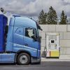 El nuevo camión a hidrógeno de Volvo Trucks se encuentra en fase de pruebas.