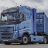 El nuevo camión a hidrógeno de Volvo Trucks se encuentra en fase de pruebas.
