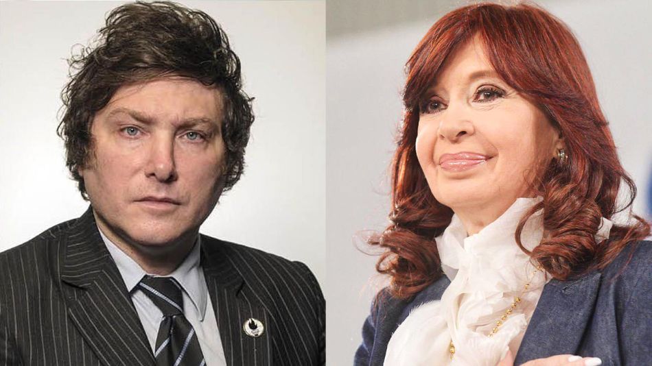 Javier Milei y Cristina Fernández 20220621