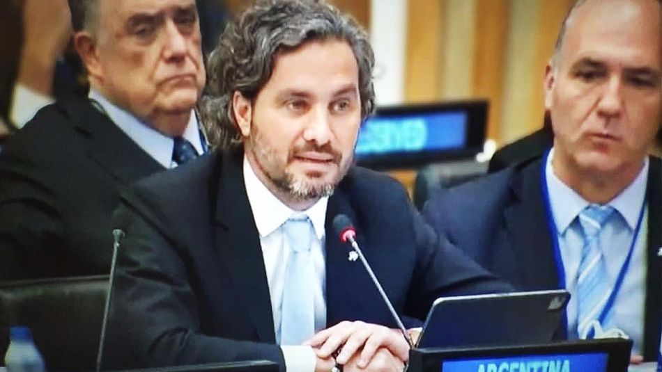 Santiago Cafiero ante la ONU 20220623