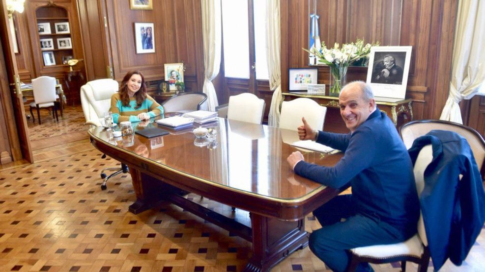 Cristina Kirchner y Pablo Zurro