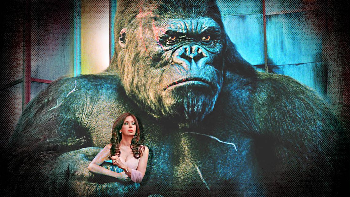 Cristina & King Kong.