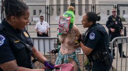 Detenciones en el Capitolio de activistas pro aborto