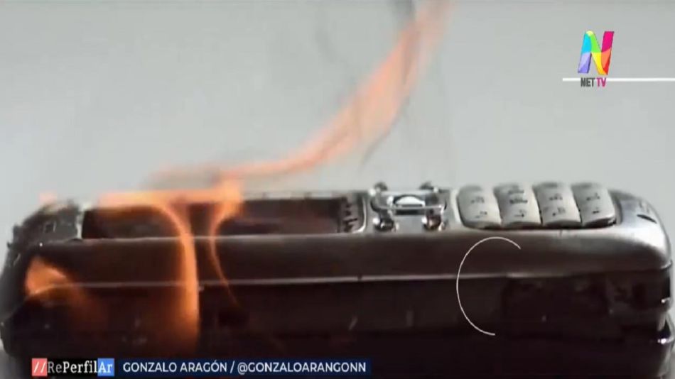 Incendio en Recoleta: cómo prevenir que la batería de tu celular estallé
