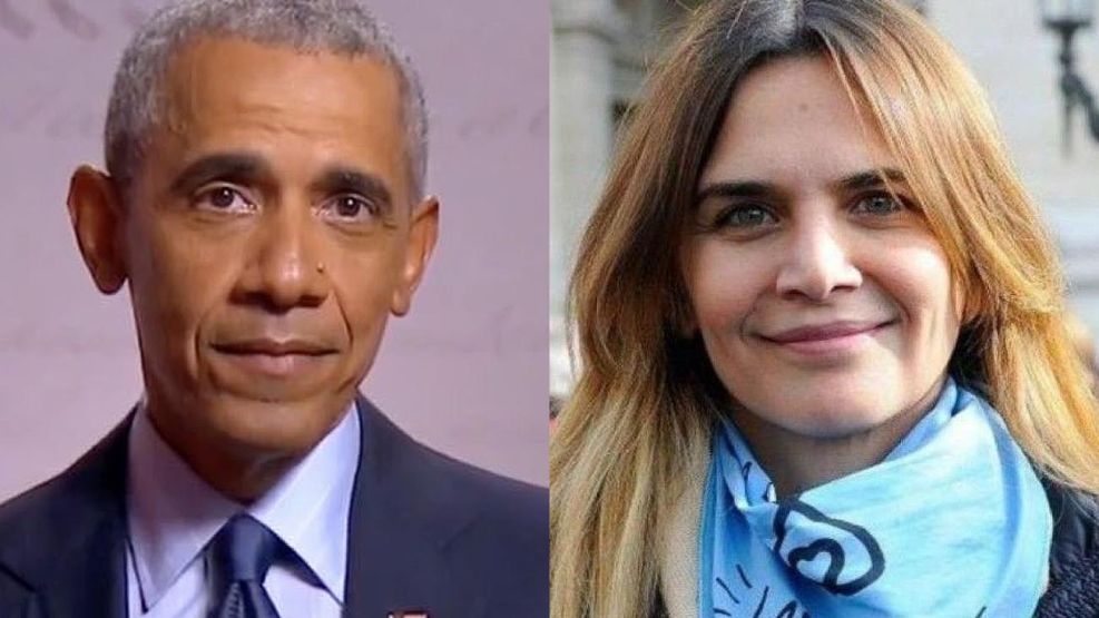 Barak Obama y Amalia Granata 20220624