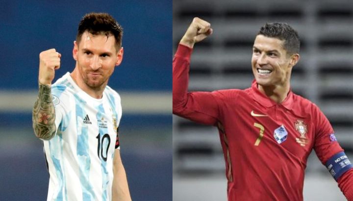 Messi y Ronaldo 