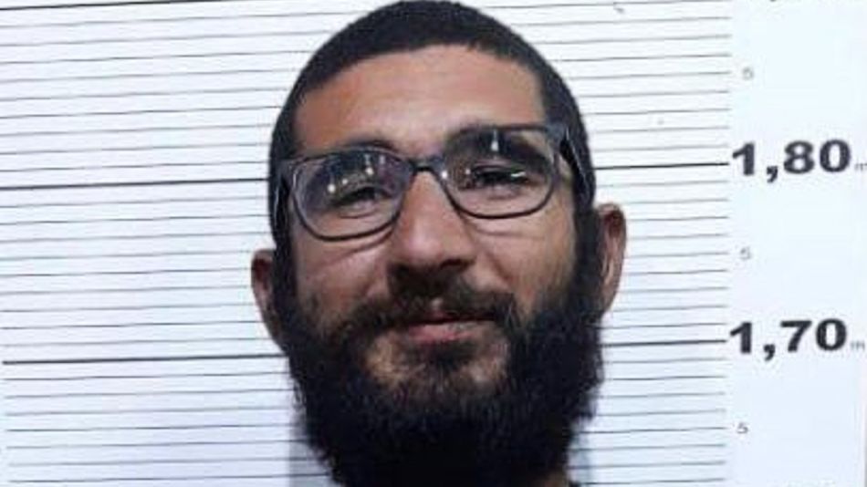 El ciudadano presuntamente iraní detenido en Concordia.