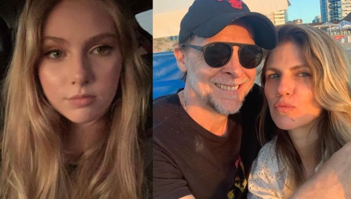 Mía Martin, la hija de Matías Martin y Natalia Graciano, deslumbró en el front row de un desfile de moda