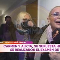 Carmen Barbieri le advirtió a su potencial hermana lo que le espera si llega a ser positivo el ADN