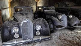 Una colección de clásicos muy antiguos de marcas exclusivas desaparecidas que pertenecieron al empresario Pierre Héron. El 2 de julio los subastan.