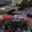 Argentine demonstrators protest anti-abortion ruling outside US Embassy