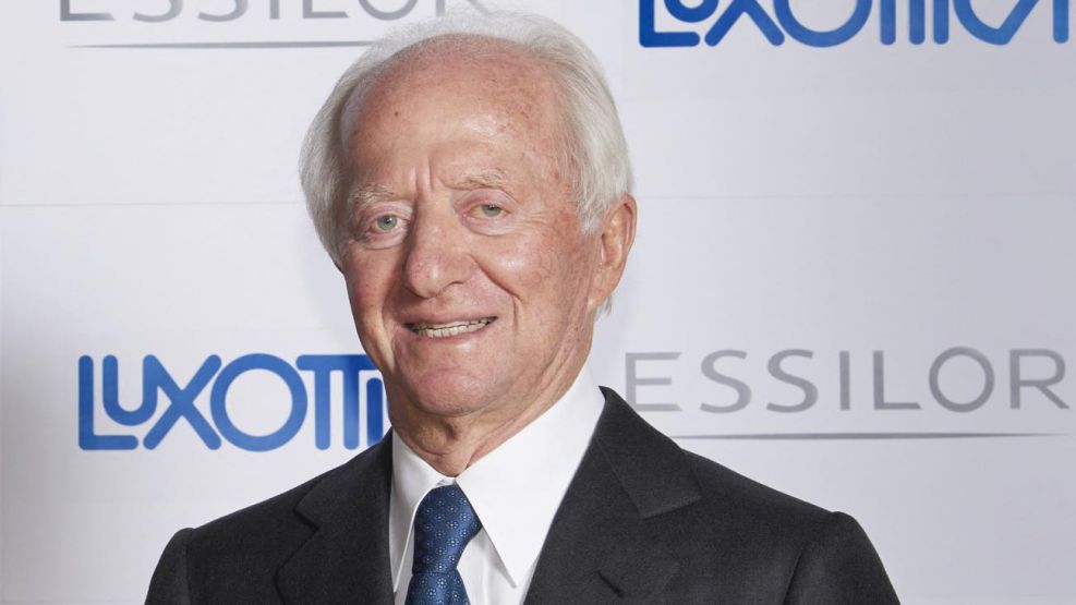 Leonardo Del Vecchio, presidente de EssilorLuxottica, que falleció hoy los 87 años en Milán 20220627