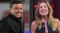 Marcelo Gallardo y Alina Moine