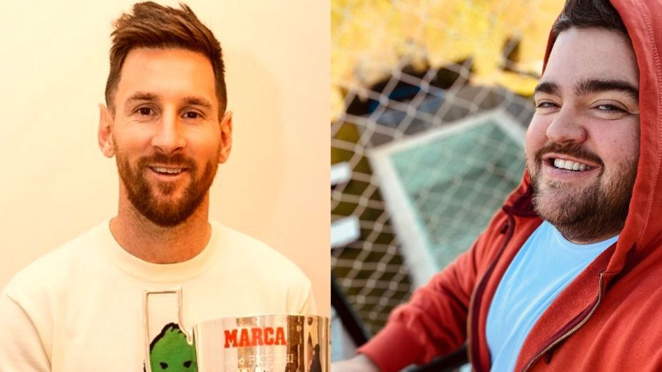 Leo Messi y Darío Barassi
