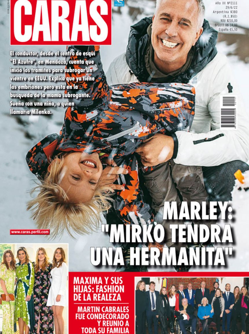 Marley: "Mirko tendrá una hermanita"