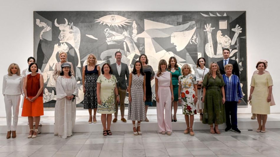 Reunión primeras damas en la Cumbre de la OTAN 20220629