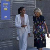 Letizia Ortiz, anfitriona de la agenda paralela de la cumbre de la OTAN en Madrid.