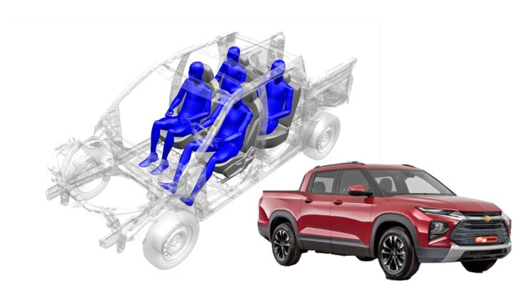 Según Chevrolet, la nueva Montana tendrá la mejor capacidad interior del segmento
