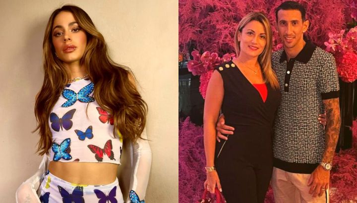 La esposa de Di María reveló cómo es la relación de las mujeres de los jugadores de la Selección con Tini Stoessel