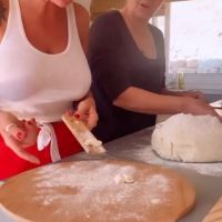 Flor Peña y Claudia Villafañe viajaron a Salta para hacer ñoquis