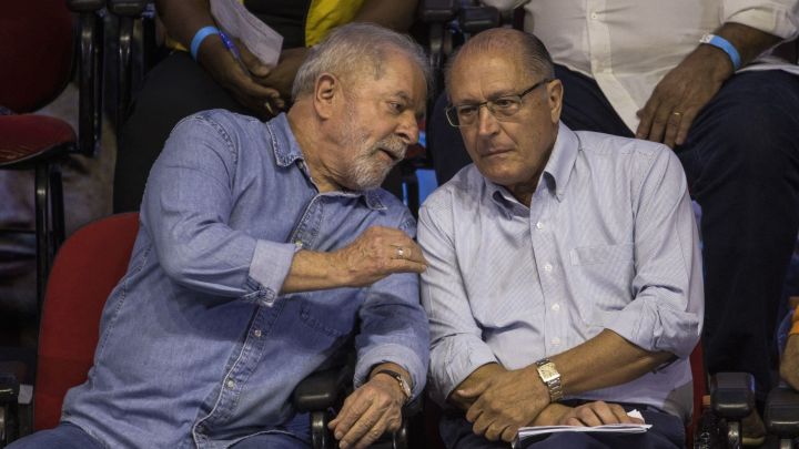 Former President Lula Speaks At An Event With Union Leaders