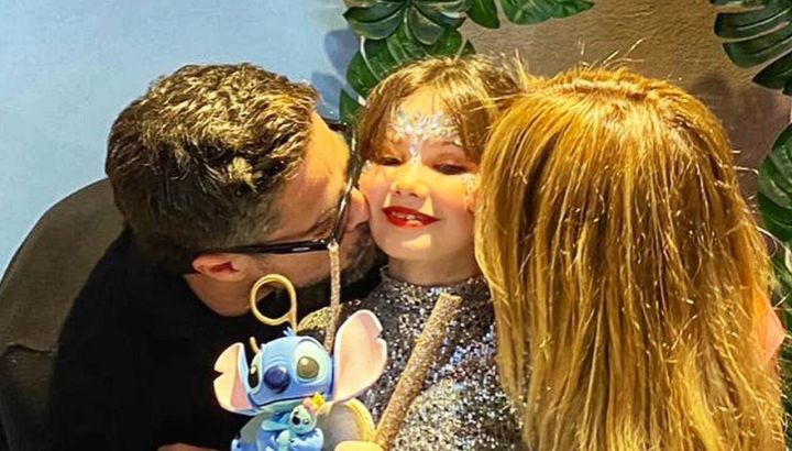Sabrina Rojas y Luciano Castro le festejaron juntos el cumple a su hija: "Muy feliz"