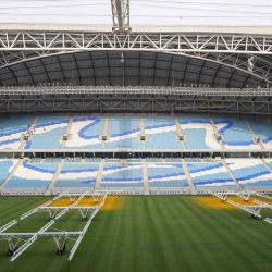 El estadio al-Janoub, sede de la Copa del Mundo, en la capital de Qatar, Doha.KARIM JAAFAR / AFP. | Foto:AFP