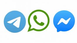 Telegram, WhatsApp y Messenger