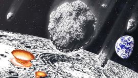 La mayoría de los asteroides no van a causar ningún problema porque pasan muy lejos de la Tierra.