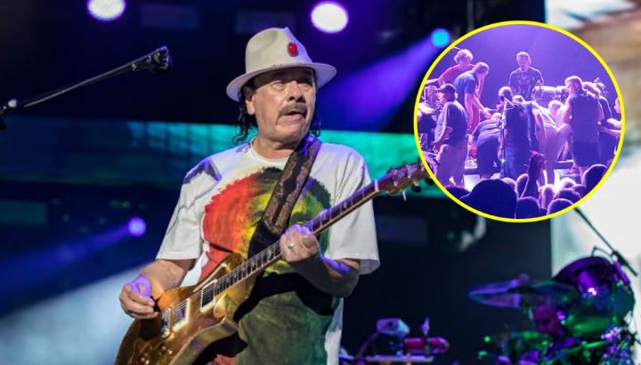 Carlos Santana colapsó durante un concierto en Michigan: cómo se encuentra
