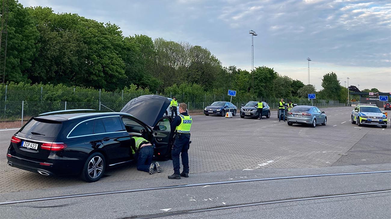 Centenares de coches robados recuperados en operativo policial mundial contra el tráfico de vehículos