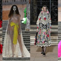 Valentino y Dolce & Gabbana reivindican su sangre italiana sus colecciones De Couture 