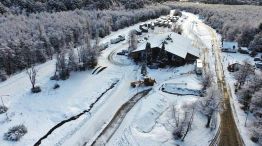 Tiempo de nevadas en Bariloche, El Bolsón y zonas aledañas 