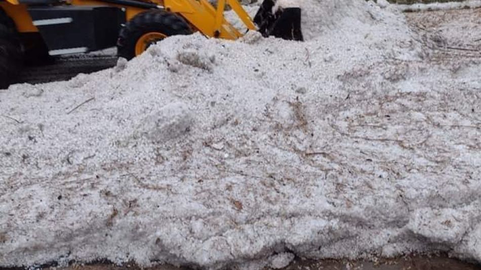 Granizo en Entre Ríos