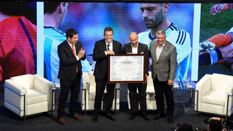 Distinción Mascherano en diputados 20220713