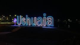 Ushuaia en todo su esplendor.
