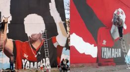 El mural que estaban haciendo en el barrio FONAVI en Rosario terminó con los pintores baleados.